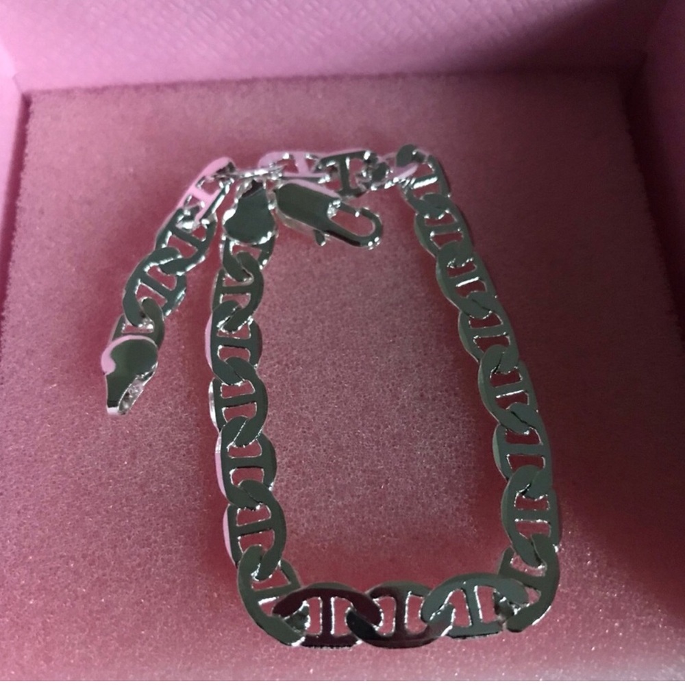 Sterling Silver Link Bracelet